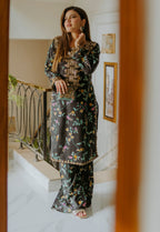 Embroidered Lawn 3 Piece Unstitched Suit IL-UE-317 - Summer Collection